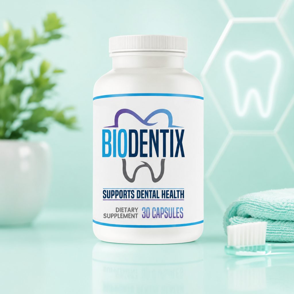 Biodentix oral probiotic supplement bottle